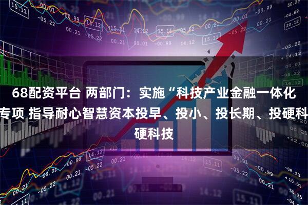 68配资平台 两部门：实施“科技产业金融一体化”专项 指导耐心智慧资本投早、投小、投长期、投硬科技